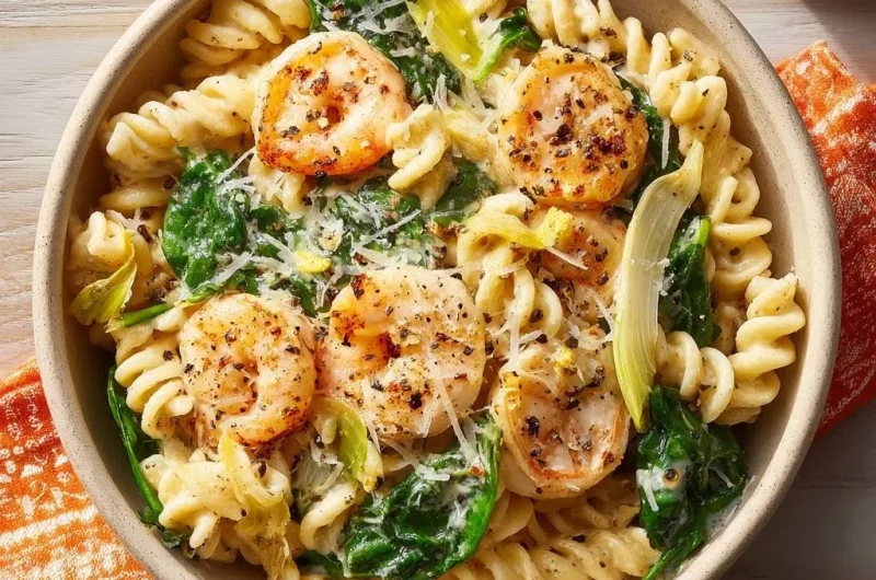 Creamy Shrimp Fusilli