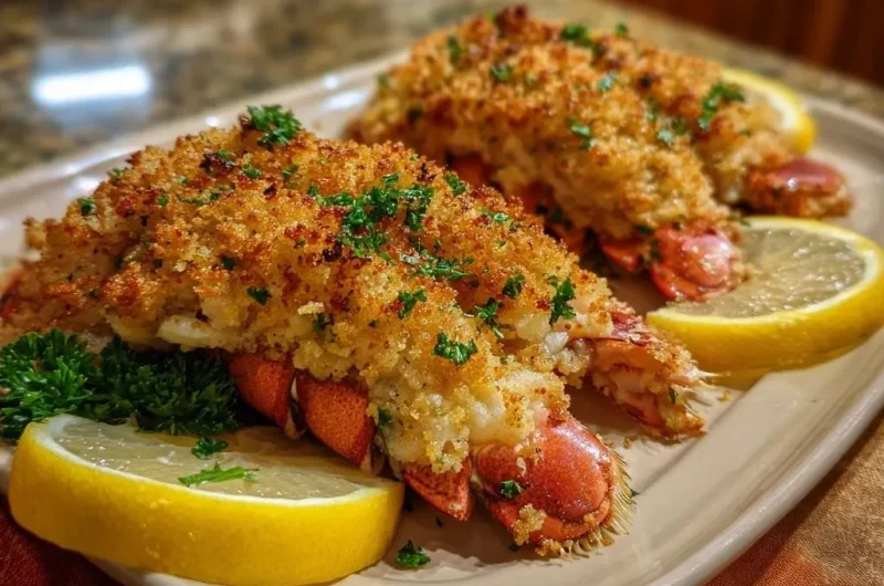 Crispy Garlic Lobster Tails