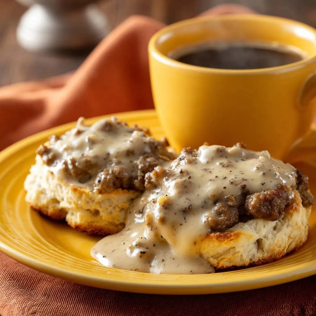 Fluffy Biscuits and Sausage Gravy: Foolproof Recipe - recipe image