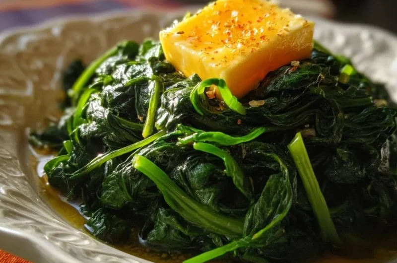 Garlic Butter Spinach