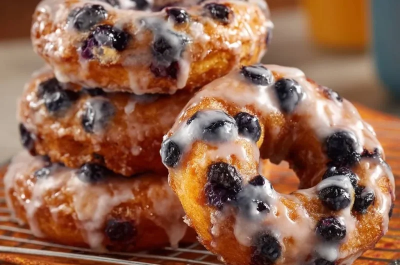 Blueberry Donuts