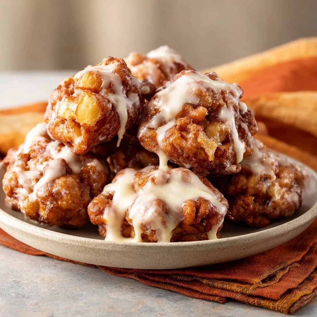 Glazed Pineapple Fritters: Crispy, Never Soggy - recipe image