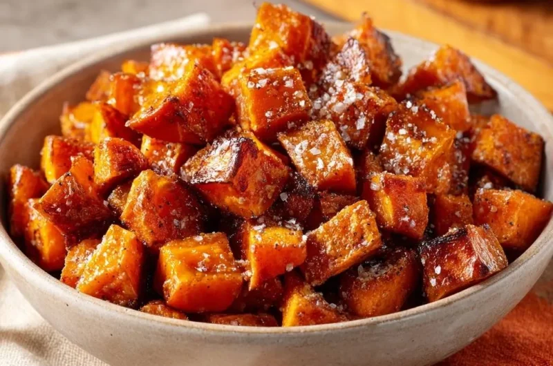 Glazed Sweet Potato Bites