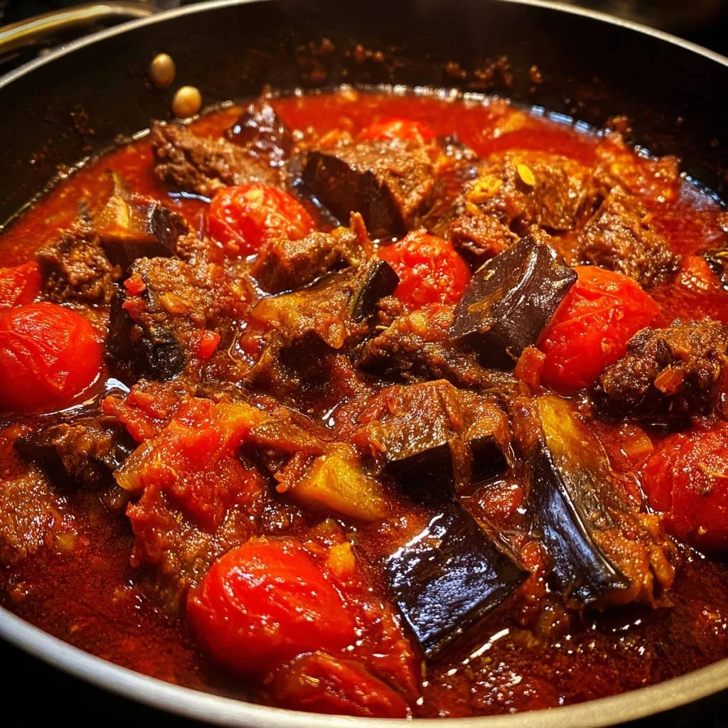 Hearty Beef and Eggplant Stew: The Secret to Perfect Texture - recipe image
