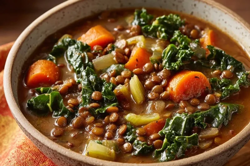 Hearty Lentil and Kale Soup
