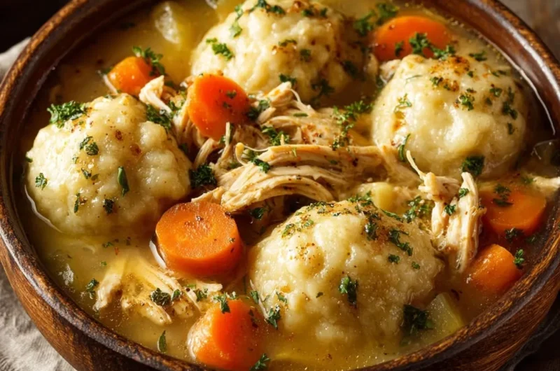 Homestyle Chicken and Dumplings