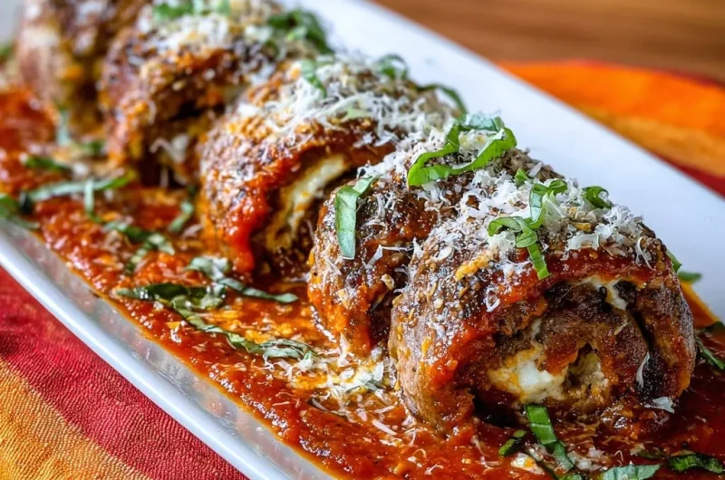 Italian Stuffed Meat Rolls