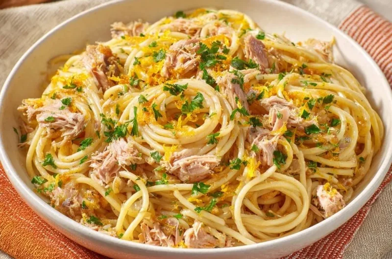 Tuna Angel Hair Pasta
