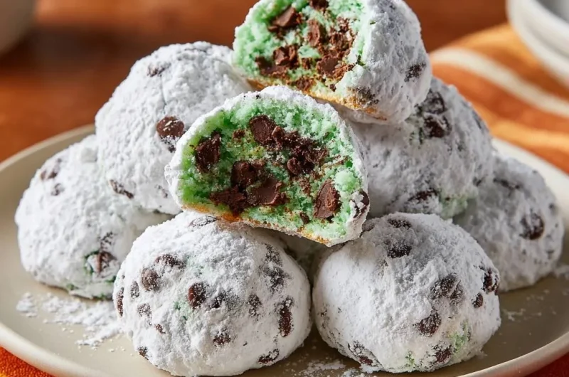 Matcha Chocolate Chip Cookies