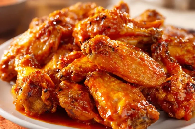 Oven-Baked Buffalo Chicken Wings