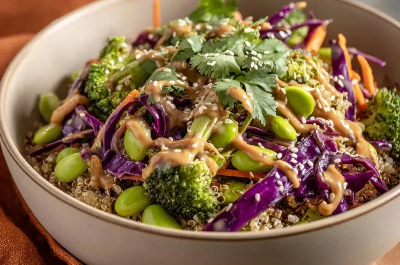 Vibrant Peanut Quinoa Power Bowl