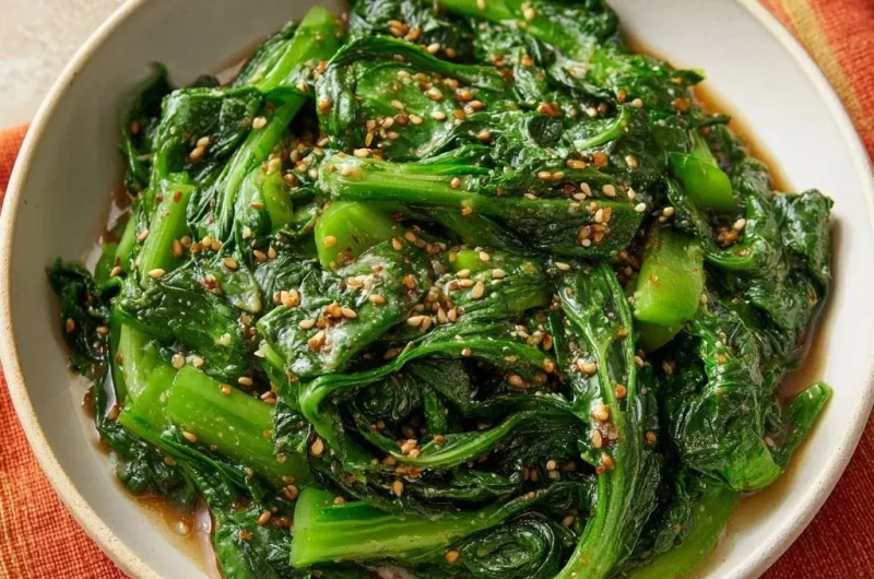 Sesame Bok Choy Stir-Fry