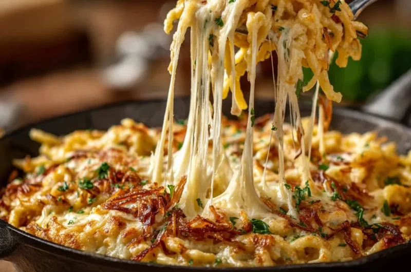 Ultimate Skillet Spaetzle and Cheese