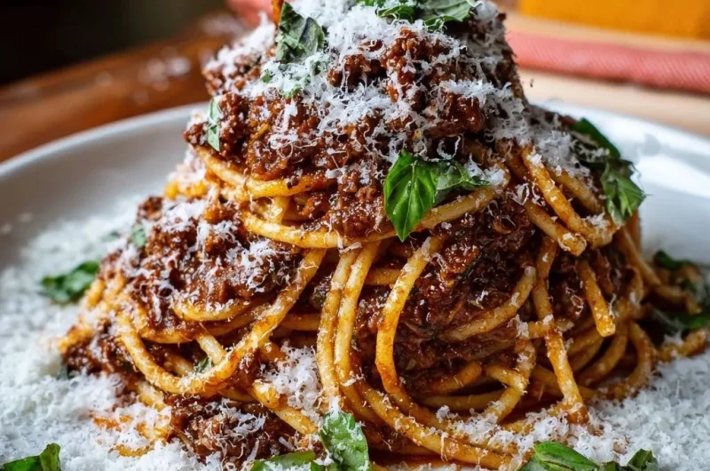 Hearty Spaghetti Bolognese