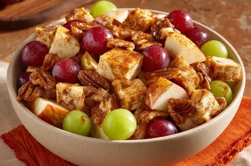 Apple Pecan Grape Cheese Salad