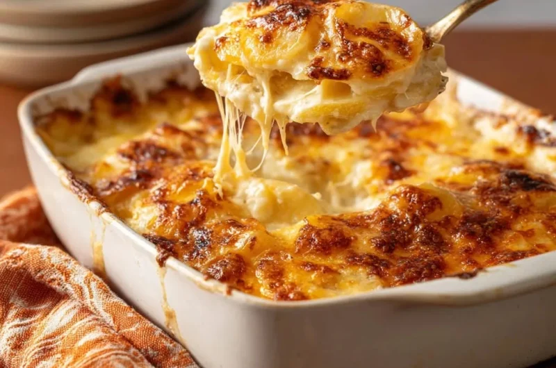 Ultimate Cheesy Scalloped Potatoes