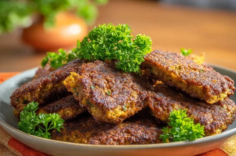 Hearty Veggie & Chickpea Fritters