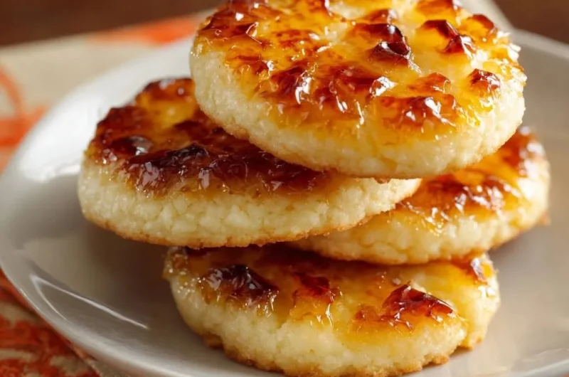 3-Ingredient Coconut Brûlée Patties