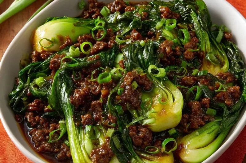 Beef Bok Choy Stir-Fry