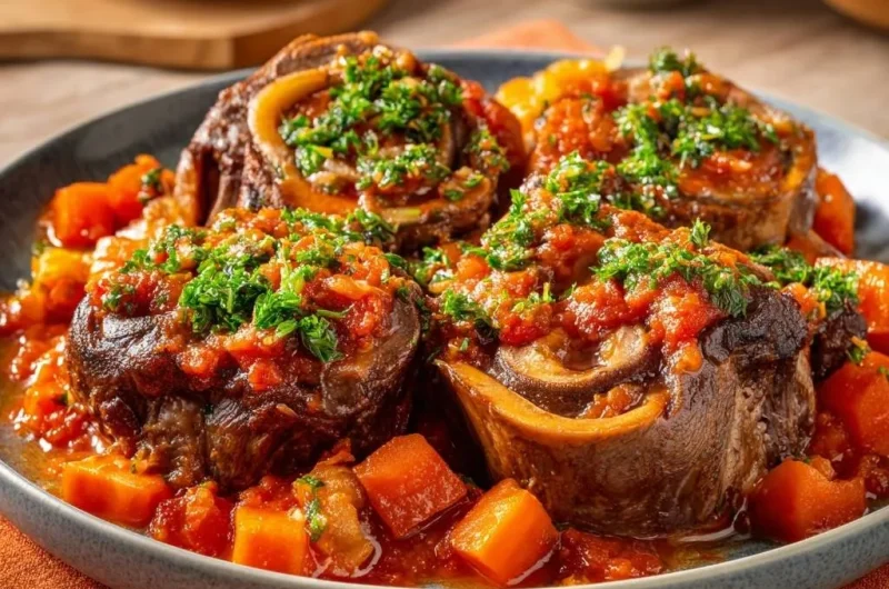 Braised Beef Shanks with Carrots