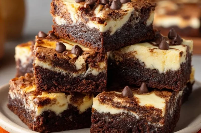 Cheesecake Swirl Brownies