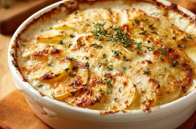 Cheesy Potatoes Au Gratin