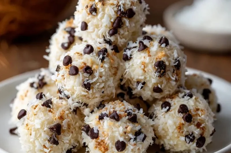 Chocolate Chip Coconut Balls