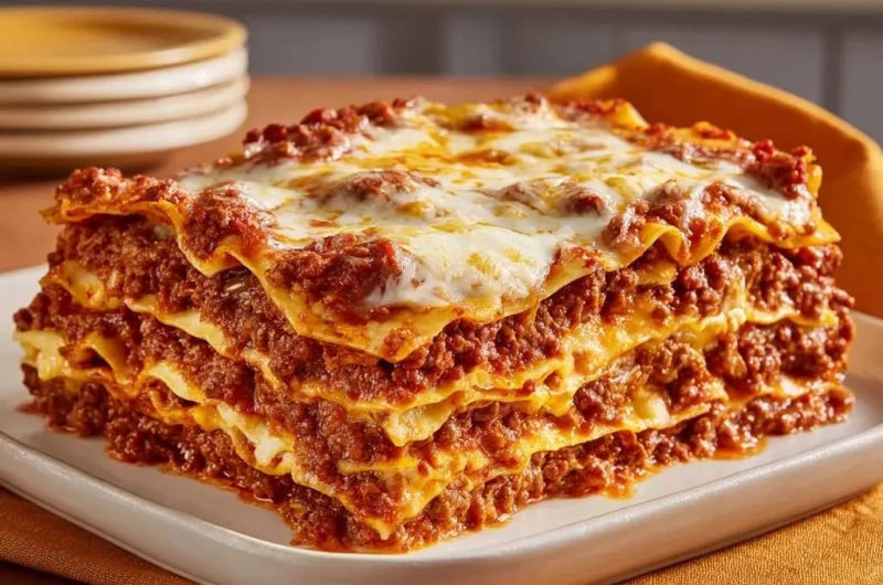 Classic Beef Lasagna
