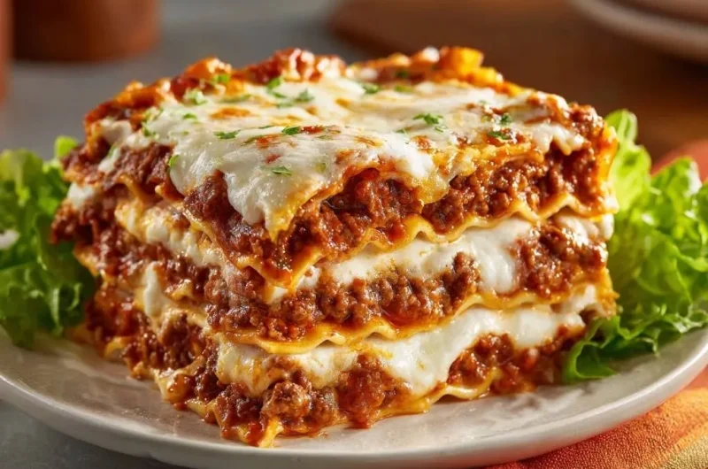 Classic Beef Lasagna