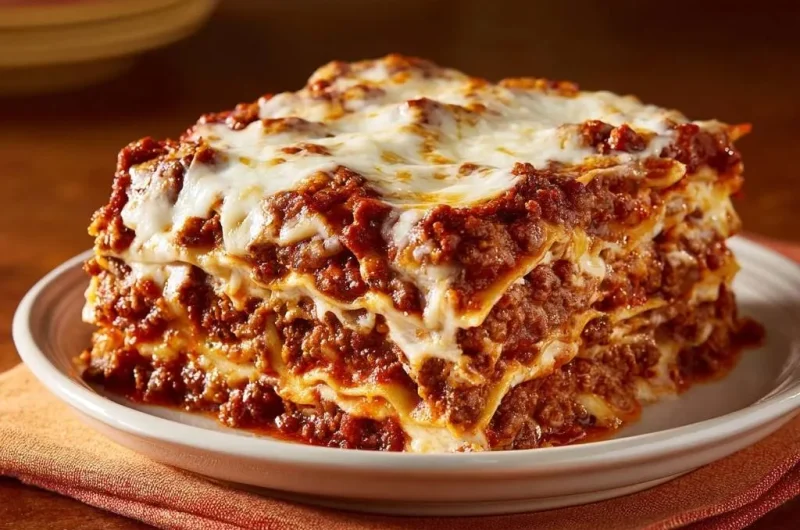 Classic Beef Lasagna