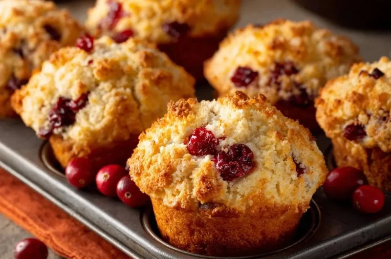 Cranberry Streusel Muffins