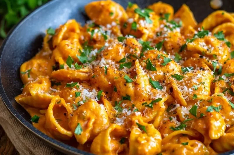 Creamy Pumpkin Tortellini