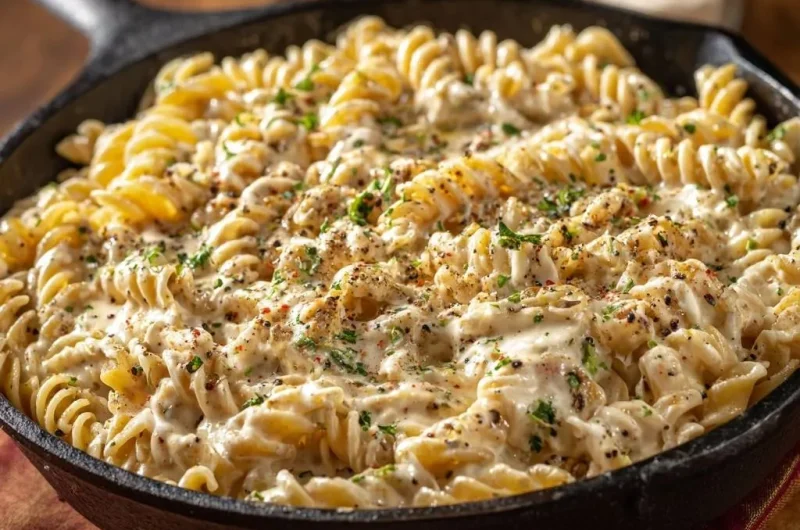 Creamy Skillet Fusilli