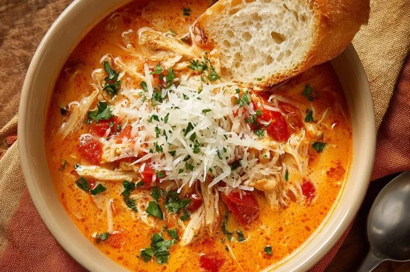 Creamy Tomato Chicken Soup