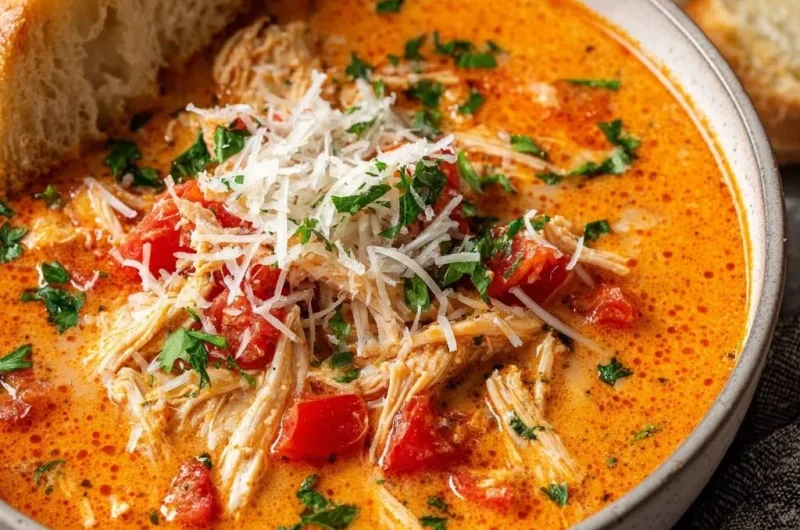 Creamy Tomato Chicken Soup