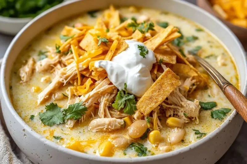 Creamy White Chicken Chili