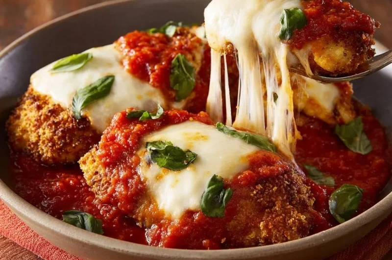 Crispy Chicken Parmesan