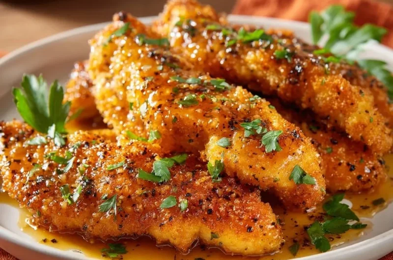 Crispy Honey Pepper Chicken Tenders