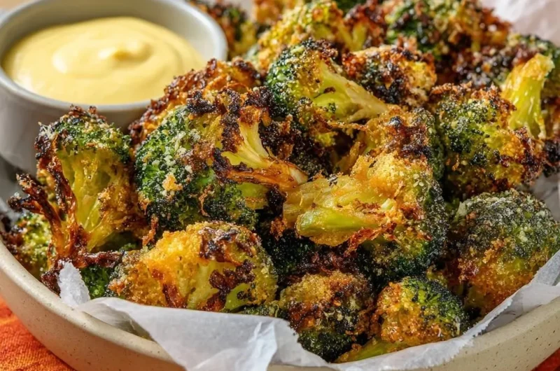 Crispy Parmesan Roasted Broccoli