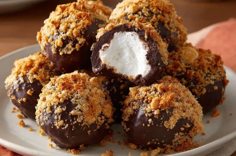 Crunchy S'mores Balls