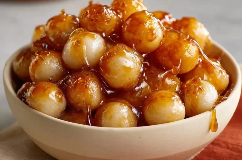 Glossy Honey-Glazed Pearl Onions