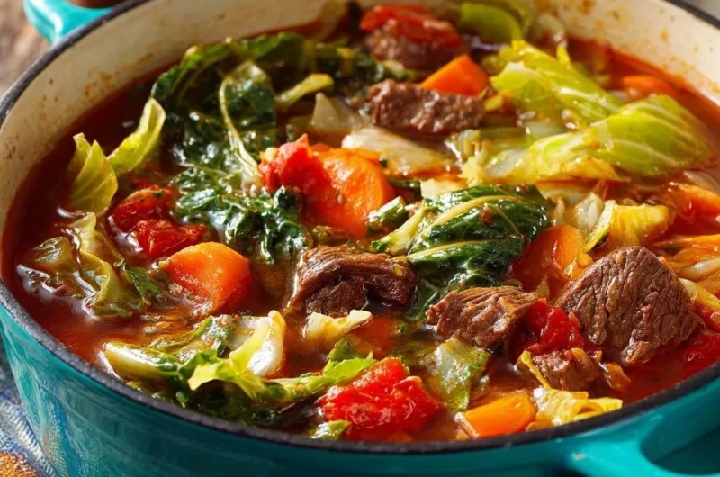 Hearty Beef Cabbage Stew