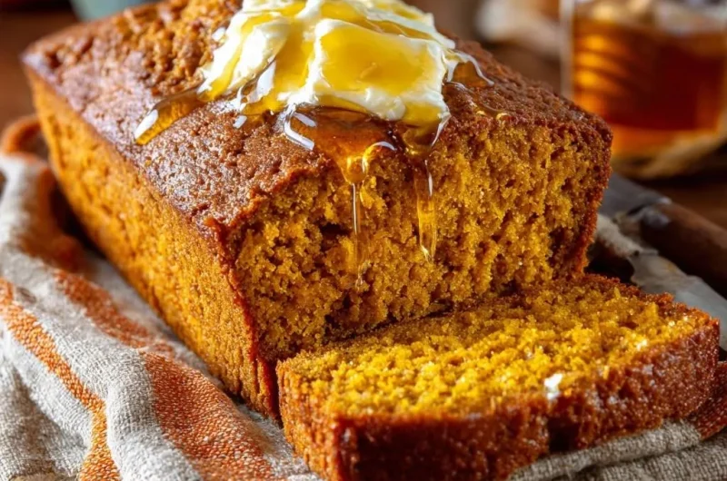 Honey Butter Pumpkin Bread