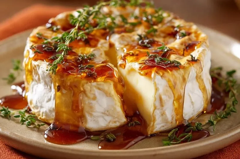 Honey Thyme Baked Brie