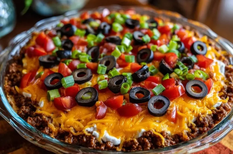 Loaded Taco Pie
