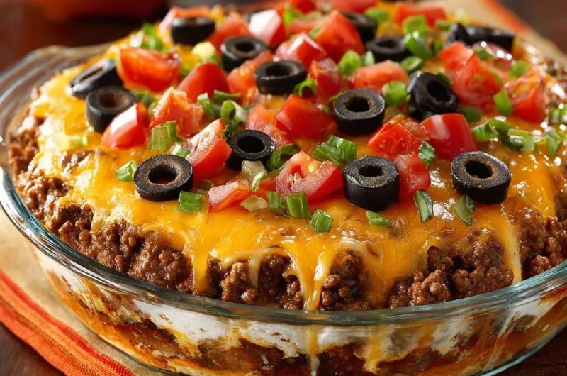 Loaded Taco Pie