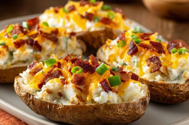 Loaded Twice-Baked Potatoes