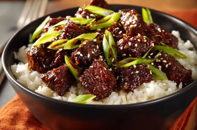 Mongolian Beef Bowls