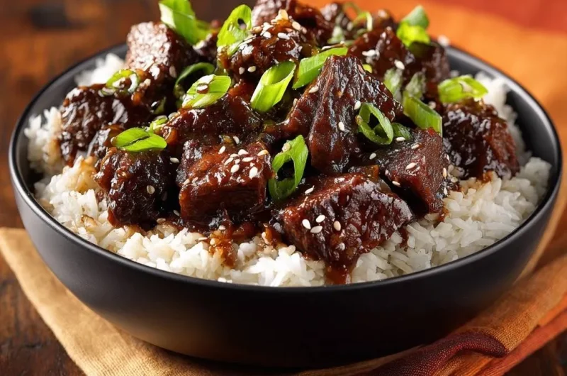 Mongolian Beef Rice Bowl