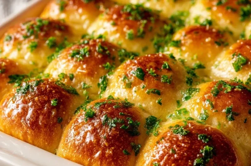 Pull-Apart Parsley Butter Rolls